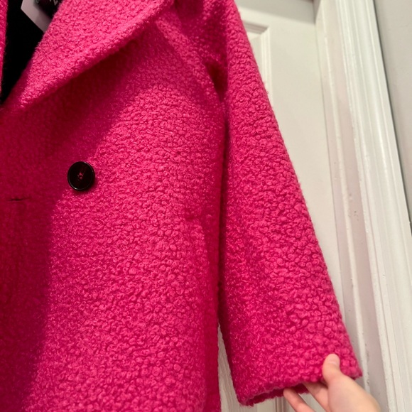 NVLT Flat Bouclé Overcoat Size Large - Picture 10 of 11